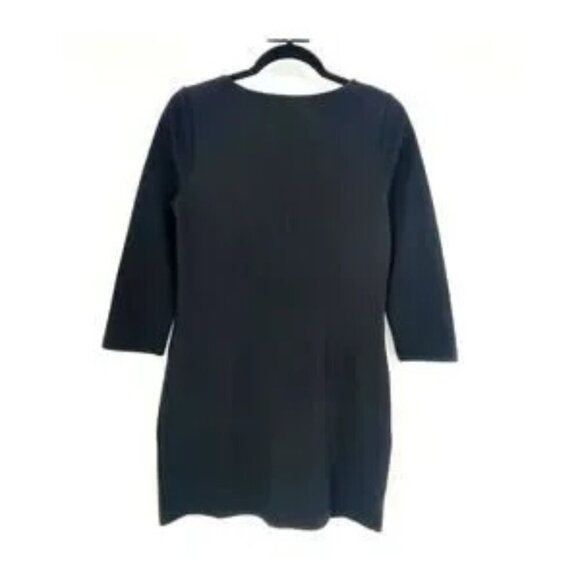 Boden Dress 4 Anita Ottoman NWOT Black and Blue Long Sleeves Mini - Picture 4 of 6